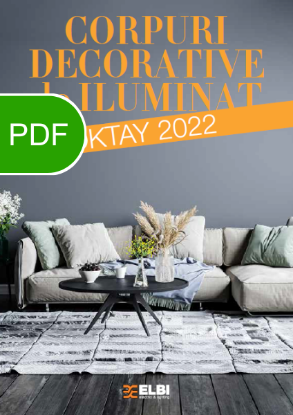 Poza cu Catalog Elbi Corpuri Decorative de Iluminat Oktay 2022