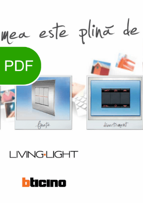 Poza cu Catalog Legrand Living Light