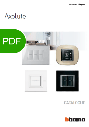 Poza cu Catalog Legrand Axolute