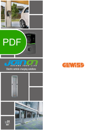 Poza cu Catalog Gewiss JoinOn Incarcare Electrica Autovehicule