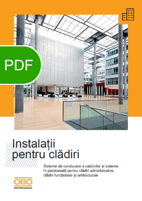 Poza cu Catalog OBO Instalatii pentru Cladiri